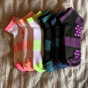 Multi colored socks